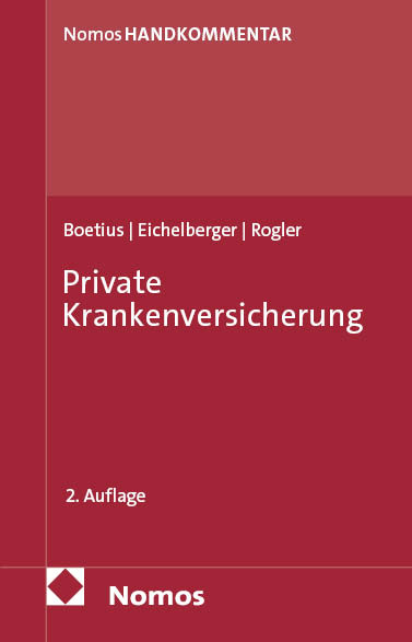 Private Krankenversicherung - Jan Boetius, Jan Eichelberger, Jens Rogler