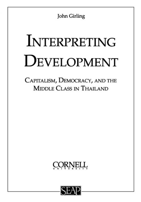 Interpreting Development - John L. S. Girling