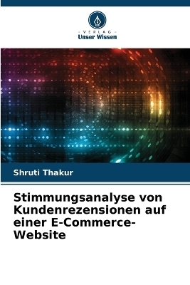 Stimmungsanalyse von Kundenrezensionen auf einer E-Commerce-Website