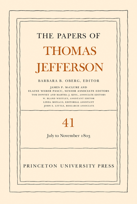 The Papers of Thomas Jefferson, Volume 41 - Thomas Jefferson
