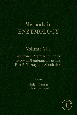 Biophysical Approaches for the Study of Membrane Structure Part B - 