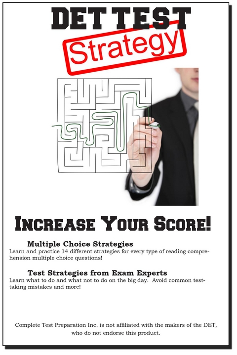 DET Test Strategy -  Complete Test Preparation Inc.