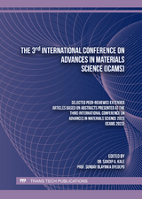The 3rd International Conference on Advances in Materials Science (ICAMS) - 