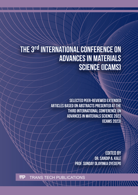 The 3rd International Conference on Advances in Materials Science (ICAMS) - 