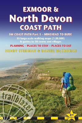 Exmoor & North Devon Coast Path Trailblazer Walking Guide