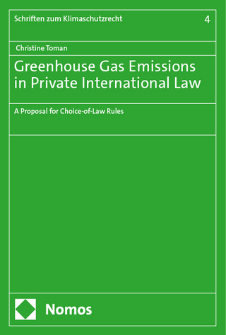 Greenhouse Gas Emissions in Private International Law
