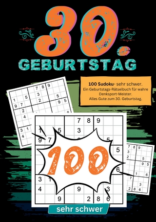 30. Geburtstag- Sudoku Geschenkbuch