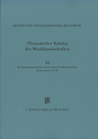 KBM 14/16 Bischöfliche Zentralbibliothek Regensburg