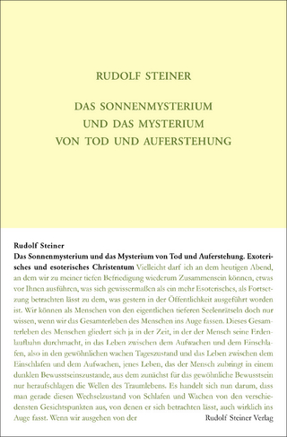 Das Sonnenmysterium und das Mysterium von Tod und Auferstehung