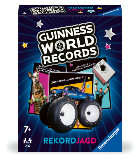Guinness World Records: Rekordjagd - Kartenspiel ab 7 Jahre