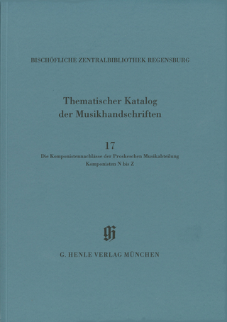 KBM 14/17 Bischöfliche Zentralbibliothek Regensburg