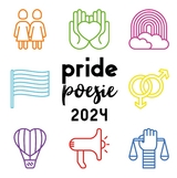 Pride-Poesie 2024 -  &AElig;ther Celest,  Buddy Tobias,  illegitim, Kai Neuwinger, Martin Wolkner, Maxi Theresa, Mieze McCripple, Mona Maijs, Ursula Blass