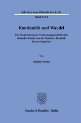 Kontinuit&auml;t und Wandel - Philipp Worms