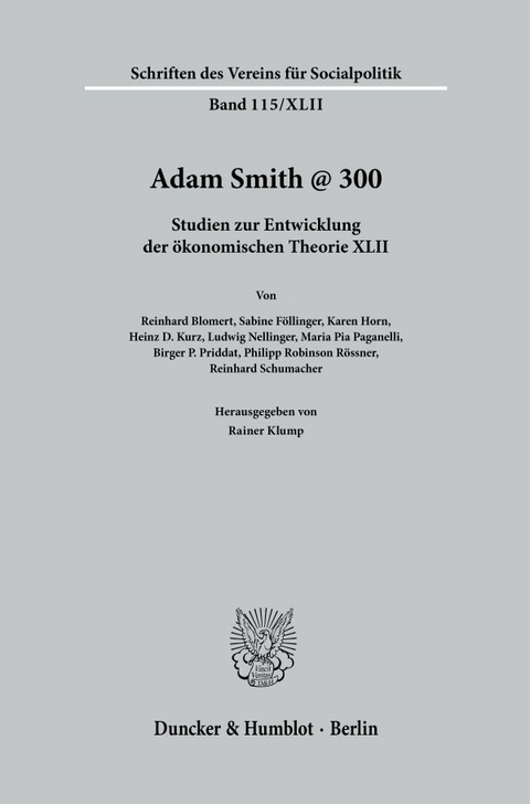 Adam Smith @ 300 - 