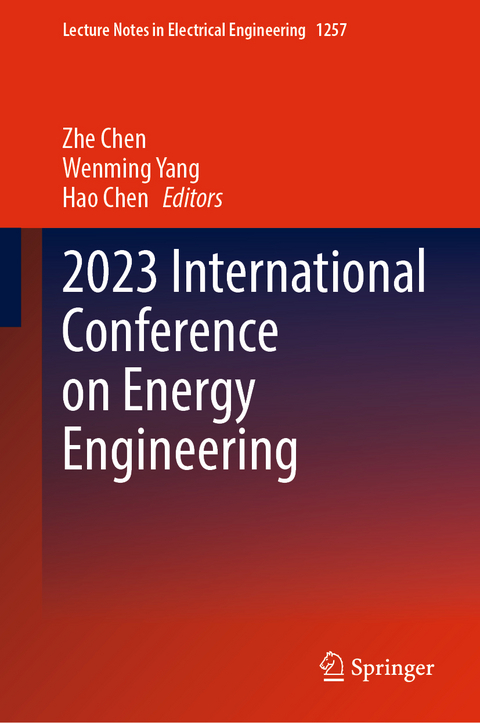 2023 International Conference on Energy Engineering - 