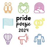 Pride-Poesie 2024 -  &AElig;ther Celest,  Buddy Tobias,  illegitim, Kai Neuwinger, Martin Wolkner, Maxi Theresa, Mieze McCripple, Mona Maijs, Ursula Blass