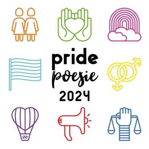 Pride-Poesie 2024 -  &AElig;ther Celest,  Buddy Tobias,  illegitim, Kai Neuwinger, Martin Wolkner, Maxi Theresa, Mieze McCripple, Mona Maijs, Ursula Blass