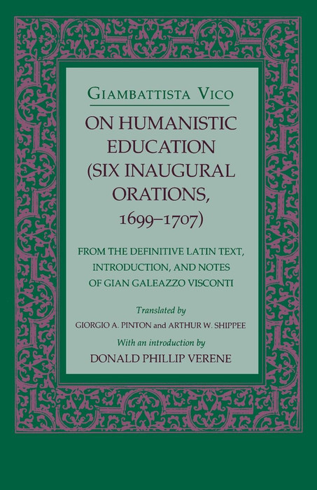 On Humanistic Education -  Giambattista Vico
