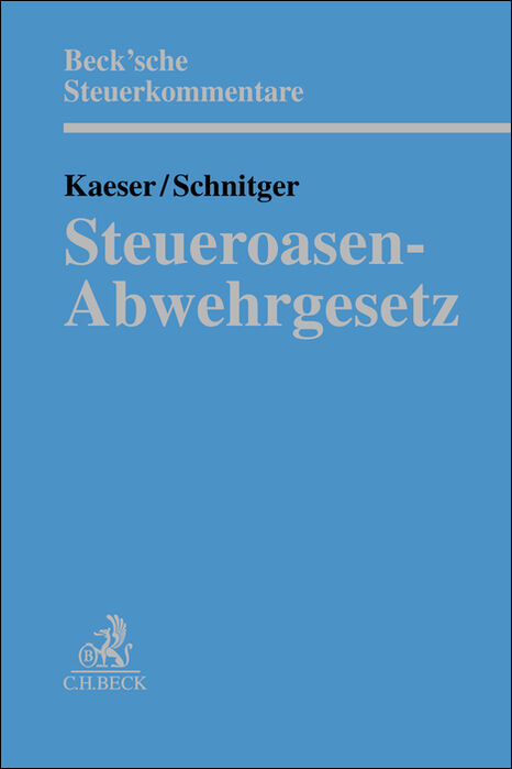 Steueroasen-Abwehrgesetz. StAbwG - 