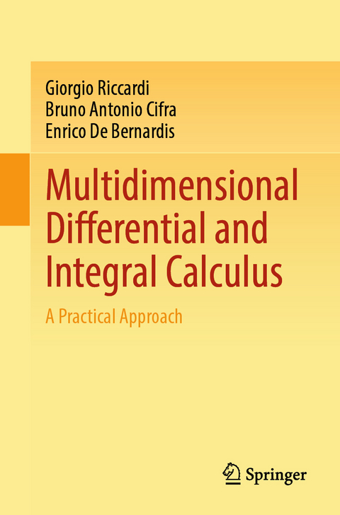Multidimensional differential and integral calculus - Giorgio Riccardi, Bruno Antonio Cifra, Enrico De Bernardis