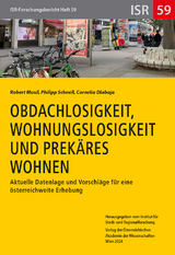 Obdachlosigkeit, Wohnungslosigkeit und prek&auml;res Wohnen - Robert Musil, Philipp Schnell, Cornelia Dlabaja