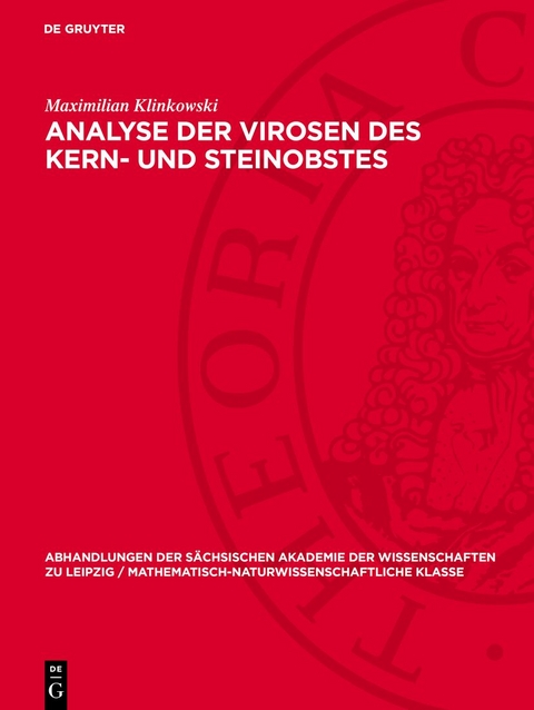 Analyse der Virosen des Kern- und Steinobstes - Maximilian Klinkowski