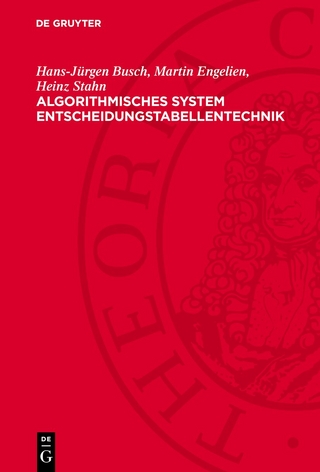 Algorithmisches System Entscheidungstabellentechnik