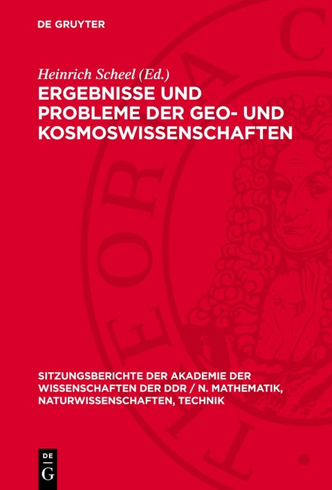 Ergebnisse und Probleme der Geo- und Kosmoswissenschaften - 