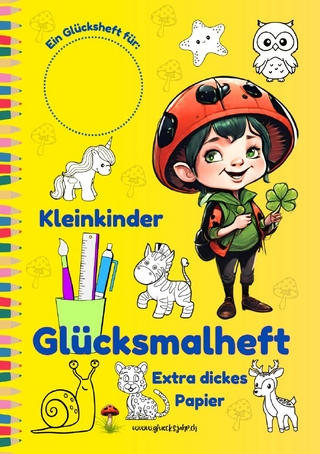 Glücksjahr Kids / Kleinkinder Glücksmalheft