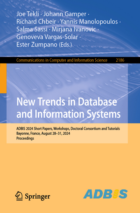 New Trends in Database and Information Systems - 