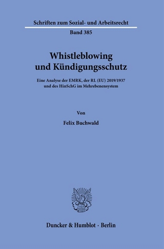 Whistleblowing und Kündigungsschutz