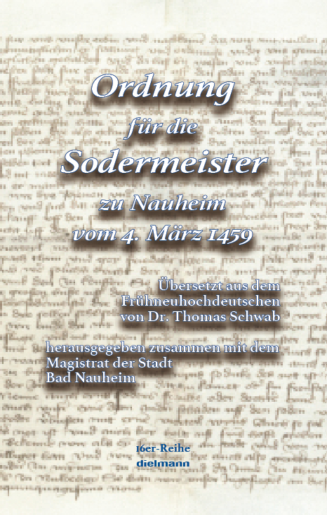 Ordnung f&uuml;r die Sodermeister - 