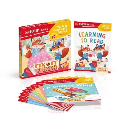 DK Super Phonics My First Decodable Stories Fix-It Foxes -  Dk