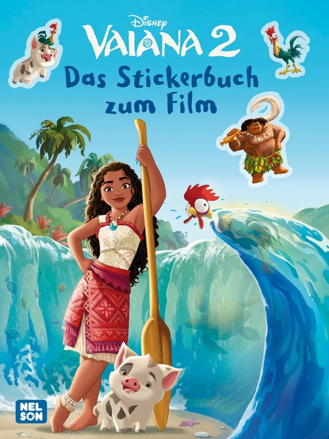 Disney Kreative Besch&auml;ftigung: Vaiana 2: Das Stickerbuch zum Film