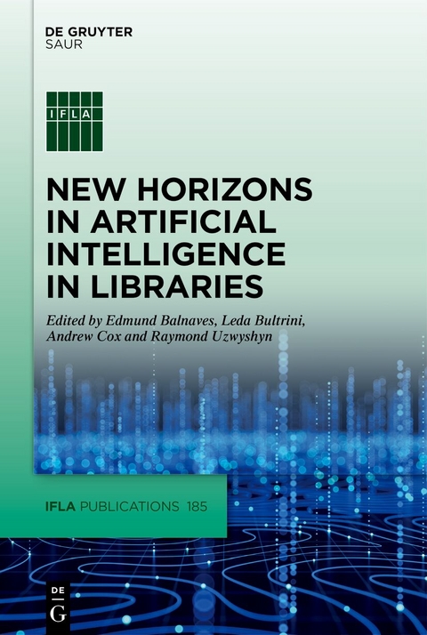 New Horizons in Artificial Intelligence in Libraries - 