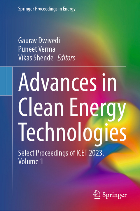 Advances in Clean Energy Technologies - 