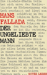 Der ungeliebte Mann - Hans Fallada