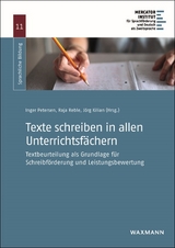 Texte schreiben in allen Unterrichtsf&auml;chern - 