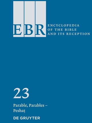 Encyclopedia of the Bible and Its Reception (EBR) / Parable, Parables – Peshaṭ