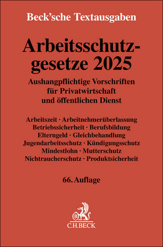 Arbeitsschutzgesetze 2025
