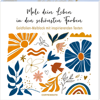 Goldfolien-Malblock – Male dein Leben in den schönsten Farben