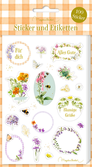 Sticker und Etiketten – Stickerbogen mit 100 Stickern