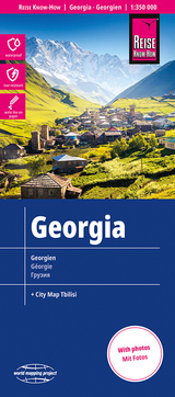 Reise Know-How Landkarte Georgien / Georgia (1:350.000) - 