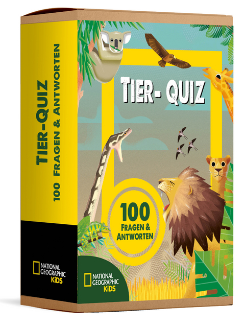 Tier-Quiz. 100 Fragen &uuml;ber Tiere f&uuml;r Quizfans und Tierfans (100 Fragen & Antworten) - Cristina Banfi