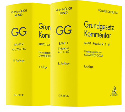 Grundgesetz Kommentar Gesamtwerk. GG - 