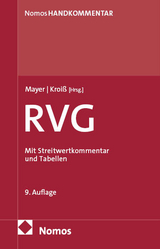 Rechtsanwaltsvergütungsgesetz: RVG - 