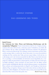 Das Geheimnis des Todes - Rudolf Steiner