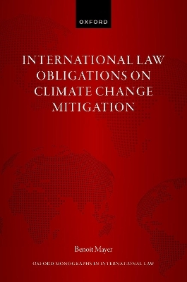 International Law Obligations on Climate Change Mitigation