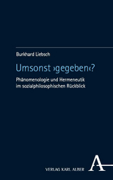 Umsonst „gegeben“? - Burkhard Liebsch