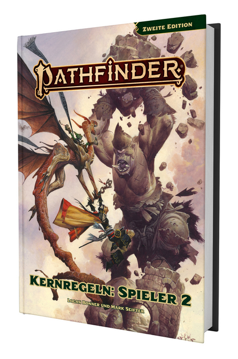Pathfinder 2 - Kernregeln - Spieler 2 - Logan Bonner, Jason Bulmahn, Lyz Liddell, Stephen Radney-Macfarland, Mark Seifter, Amirali Attar Olyaee, Alexander Augunas, Brian Bauman, James Case, Jessica Catalan, John Compton, Paris Crenshaw, Jesse Decker, Eleanor Ferron, Fabby Garza Marroqu&iacute;n, Steven Hammond, Sasha Laranoa Harving, Joan Hong, Nicolas Hornyak, Vanessa Hoskins, James Jacobs, Jason Keeley, Avi Kool, Nicolas Logue, Luis Loza, Ron Lundeen, Patchen Mortimer, Stephen Radney‑MacFarland, Jessica Redekop, Mikhail Rekun, Alex Riggs, David N. Ross, Michael Sayre, Owen K.C. Stephens, Jason Tondro, Clark Valentine, Andrew White, Landon Winkler, Tonya Woldridge